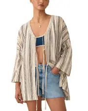 Faherty Rip Tide Dress Cover Up
