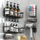 6Pcs Shower Shelf Organiser Laundry Caddy Shower Organizer Bath Shower Caddy