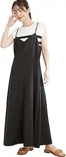 [VIS] (ビス) Bis BVE13230 Women's Dress with Back Strap Cami, Chromaine (01), S