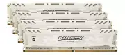 Crucial Ballistix Sport 32GB Kit 4x 8GB DDR4 2400 MHz PC4-19200 Memory RAM WHITE