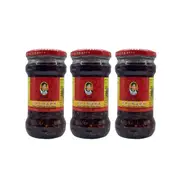 Lao Gan Ma Chilli Sauce with Fermented Soybean 280g x 3 Pack