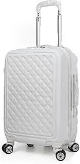 [WRhexande] Suitcase 20/24/28-inch Suitcase Universal Wheel Trolley Case Password Zipper Case Can Be Used for Travel Business Trip Moving Luggage