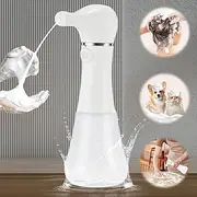 Electric Foaming Soap Dispenser,IPX7 Dog Shampoo Sprayer,400ML Capacity Pet Shower Bath Supplies Automatic Foaming Machine for Dog Deep Cleaning,Kitchen Dish Wash,Bathroom Floor Wash,Window Cleaning