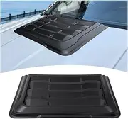 hood vents， ABS Matte Black Bonnet Scoop Cover Bonnet Protector Compatible For Ranger Raptor 2015-2022 Engine Hood Accessories