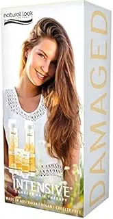 Natural Look Intensive Damaged hair therapy Gift Pack – Shampoo, Conditioner + Reconstructive treatment