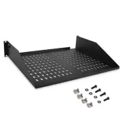 Pyle 2U Server Rack Shelf Universal Device Mounting Tray PLRSTN22U