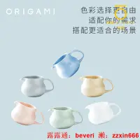 在飛比找露天拍賣優惠-咖啡過濾杯日本ORIGAMI分享壺美濃燒陶瓷手沖折紙濾杯日式