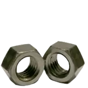 1/4"-20 Hex Nuts, Coarse Low Carbon Hot-Dipped Galvanized, 25 Pack
