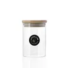 Lemon & Lime 250ml Camden Clear Airtight Glass Jar Food Storage Container w/ Lid