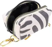 Abaodam Portable Poop Bag Dispenser Holder Lightweight Polyester Waste Bag Carrier with Hanging Hook for Dogs Cats Convenient Outdoor Use for Walks Adventures