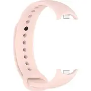 Silicone Strap for Xiaomi Smart Band 9 / Band 8 - Light Pink [WTAGEN0103]