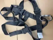 Zip line/Climbing harness With A Bonus 4" Locking Carabineer