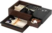Umbra 290245-048 Stowit Storage Box, Black/Walnut