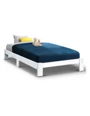 [Artiss] Bed Frame King Single Size Wooden Mattress Base Timber Platform JADE
