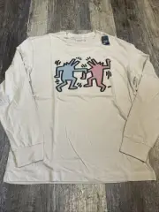 Keith Haring Abercrombie Fitch L/S Tshirt Medium (Fits L)