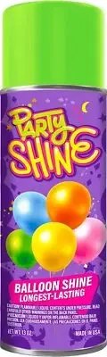 Party Shine Balloon Shine Spray Silicone Spray for Latex Balloons Balloon Spr...