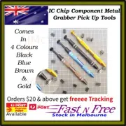 Wire Pick Up Tool IC Chip Components Tweezer Gripping Handle Strong Grip Spring