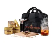 NWT Smoke Boards Smoking Cocktail Kit Old Fashioned Whiskey Bitters Wood Chips