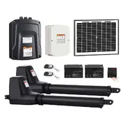 LockMaster Swing Gate Opener Auto Solar Power Elec