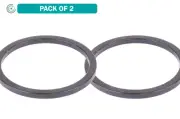 Wheels Manufacturing 2.5mm Black Aluminum Bottom Bracket Spacer, Pack of 3