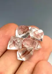 7.94g 5pcs HERKIMER DIAMOND rough natural AAA LOT #OTH97