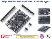 Mega 2560 Pro Mini Board with CH340 USB Type C Arduino
