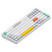NuPhy Halo96 V2 Wireless Raspberry Switch Keyboard Iconic White