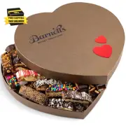Barnetts Mothers Day Chocolate Cookies Heart Gift Box, Cookie Basket Gifts for M