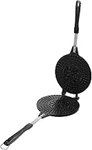 ABOOFAN Egg Roll Mold Non Stick Pancake Pan for Waffle Omelet Making Cooking Accessory for Easy Clean Even Heating Your Kitchen