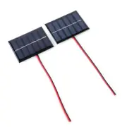 1/2 Pcs Solar Panel 100MA 1W 3V Solar Cell Solar Panel Charger for Lamp Fan Pump