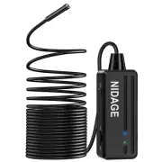 Wireless Endoscope NIDAGE 5.5mm WiFi Borescope 1080P HD Inspection Camera for...