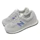 【NEW BALANCE】休閒鞋 574 男鞋 女鞋 灰 藍 麂皮 復古 緩震 運動鞋 NB 紐巴倫(U574SGB-D)