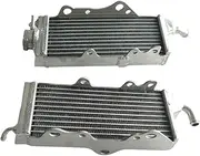 Aluminum Radiator Cooler Cooling Coolant,Compatible With CRM250R CRM 250 R 1989-1996 1989 1990 1991 1992 1993 1994 1995 1996