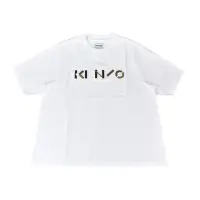 在飛比找momo購物網優惠-【KENZO】KENZO彩色印花LOGO純棉寬鬆短T(S/M