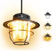 Mini LED Camping Lantern Type-C Rechargeable Dimming Portable Hanging Tent Light