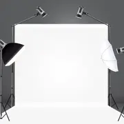 Traderight Pro.Studio Backdrop Stand Screen Photo Background Support Stand Kit 2x3m