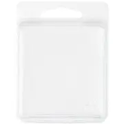 Collecting Warehouse Clear Plastic Clamshell Container, 2.56"H x 2.44"W x 1.25"D