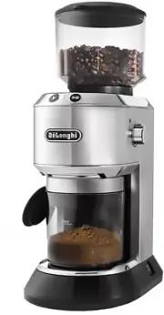 Dedica Conical Burr Grinder with Portafilter Attachment, 6.9 x 11.2 x 18.1 inche