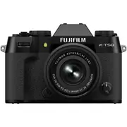 Fujifilm X-T50 Mirrorless Camera with 15-45mm Lens (Black)