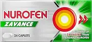 Nurofen Zavance Caplets Pain Relief 256mg, Pack Of 24