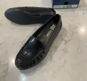 SAS Simplify Black Croc 7.5 Medium, Women's Shoes Brand New In Box Save Big