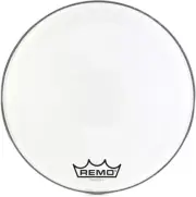 Remo Powermax Ultra White Crimplock Bass Drumhead - 22 inch