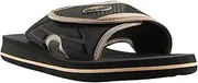 Mens Lightning Bolt New Legend Khaki Thongs Sandals Shoes Flip Flops