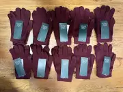 Wild Fable - Women's Tech Touch Magic Glove - Burgundy Color - One Size