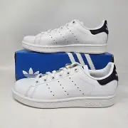Wmns Adidas Originals Stan Smith Athletic Shoes / White Blue / S81020 / Size 5