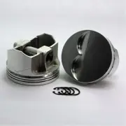 DSS Piston Set 2-2020-4030; 4.030" Bore -5cc Flat Top for Chevy 302 SBC