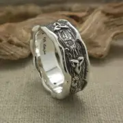 Sterling Silver Trinity Knots & CZs Rocks N Rivers Ring by Keith Jack Size 9 Box