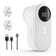 Fabric Shaver, Electric Lint Remover Rechargeable Sweater Defuzzer - Portable...