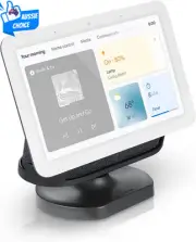 Adjustable Stand Compatible with Google Nest Hub 2nd Gen Charcoal Finish