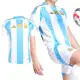 【adidas 愛迪達】Adidas AFA H AU JSY D 男款 藍白色 阿根廷 主場球員版足球 上衣 短袖 IP8388